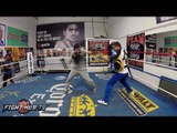 Leo Santa Cruz vs. Kiko Martinez Full Video- Santa Cruz Full Workout + Training Video
