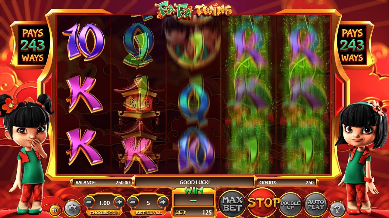 New online casino slot "Fa Fa Twins " (review)