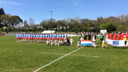 Les hymnes du Luxembourg et de la Pologne