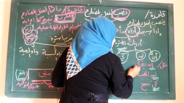 درس نصب الفعل المضارع الجزء الأول .. للثانوية العامة