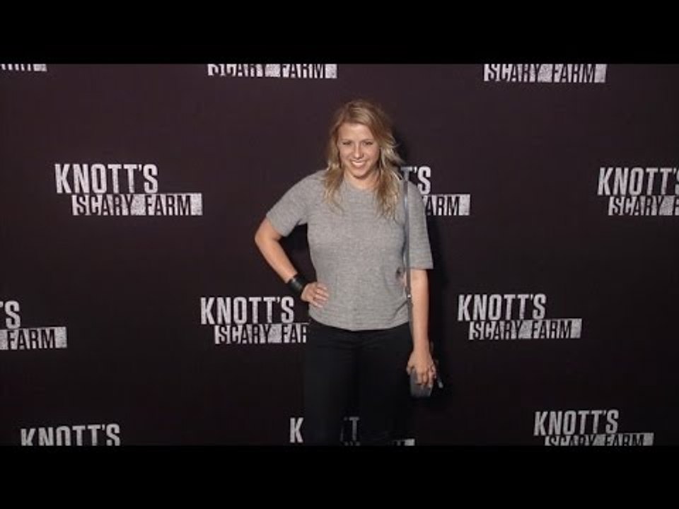 Jodie Sweetin "Knotts Scary Farm 2016" Black Carpet