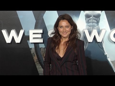 Sidse Babett Knudsen Westworld Premiere