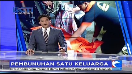 Pelaku Pembunuh Satu Keluarga Ditangkap