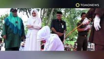 Pasangan gay tertangkap di Aceh, terancam mendapat 100 kali cambukan - TomoNews