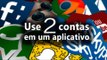 Como ter 2 contas de apps / Whatsapp, telegram, facebook, twitter e outros apps no seu aparelho.