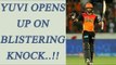 IPL 10: Yuvraj Singh opens up on his blistering fastest IPL 50 | Oneindia News