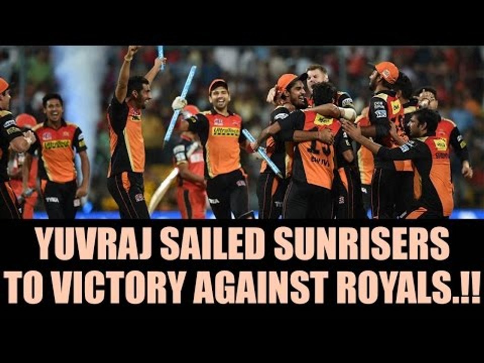 IPL 10: Yuvraj Singh sails Hyderabad to victory...