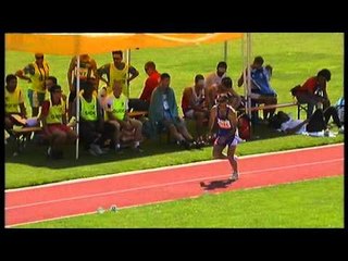 Athletics - Zeynidin Bilalov - men's triple jump T11 final - 2013 IPCAthletics World C...