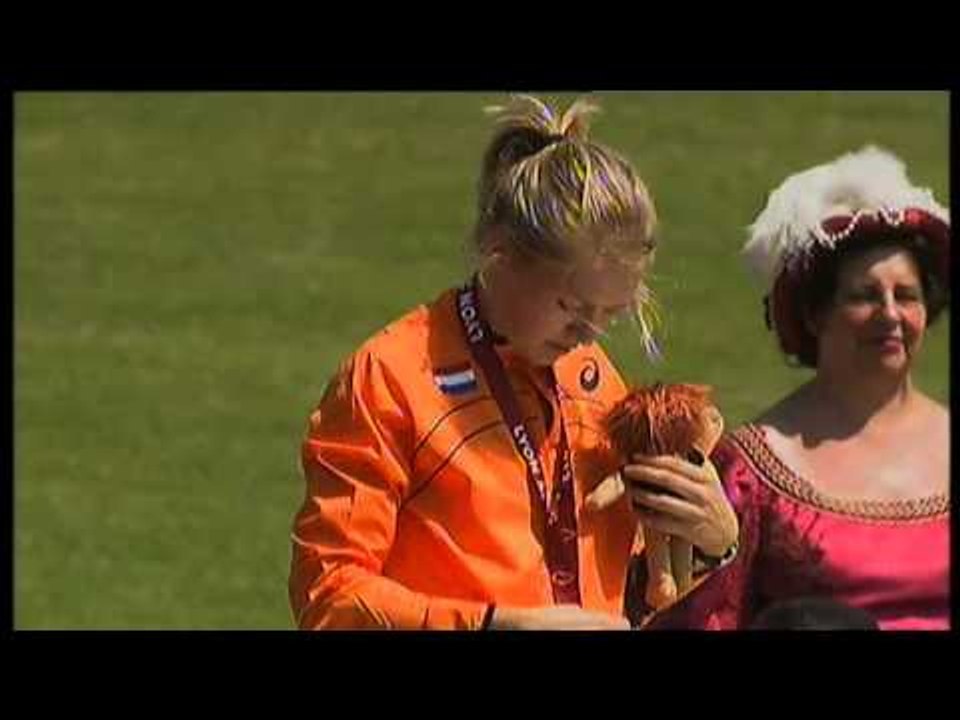 Athletics - women's long jump T44 Medal Ceremony - 2013 IPC AthleticsWorld Championships, Lyon