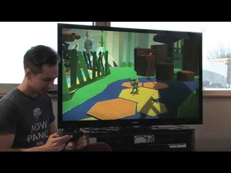 [EXCLUSIF] Tearaway Video de Gameplay chez Media Molecule !