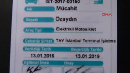 Atatürk Havalimanı'nda Elektrikli Araçlara da Ehliyet Zorunluğu
