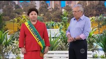 A Praça É Nossa (23/04/15) - Gordilma fala loucuras em coletiva