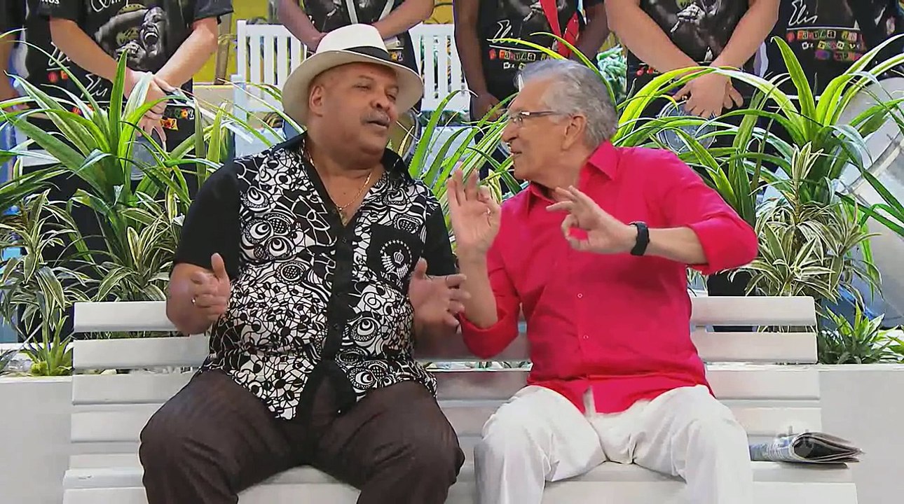 A Praça É Nossa (12/02/15) - Thobias da Vai Vai visita a Praça