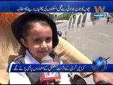 Karachi Schools children demand summer vacation before the months of June, July