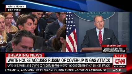Sean Spicer- Hitler didn't use chemical weapons