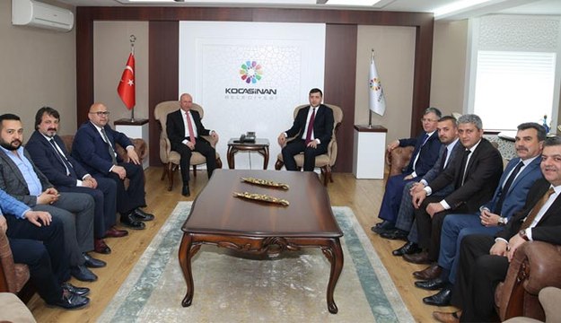 (12 NİSAN 2017 ) BAŞKAN AHMET ÇOLAKBAYRAKDAR, MHP YÖNETİMİNİ AĞIRLADI