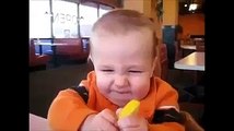 Baby Eating Lemon || You Can't Stop Lauging || Must Watch