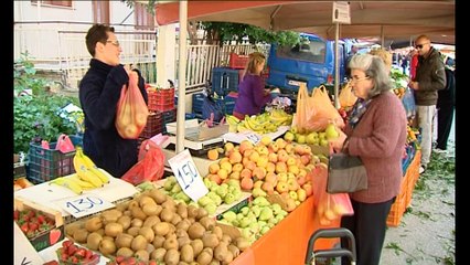 Η αγορά της Λαμίας την Μεγάλη Τετάρτη