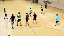 Séance de Handball à Malonne