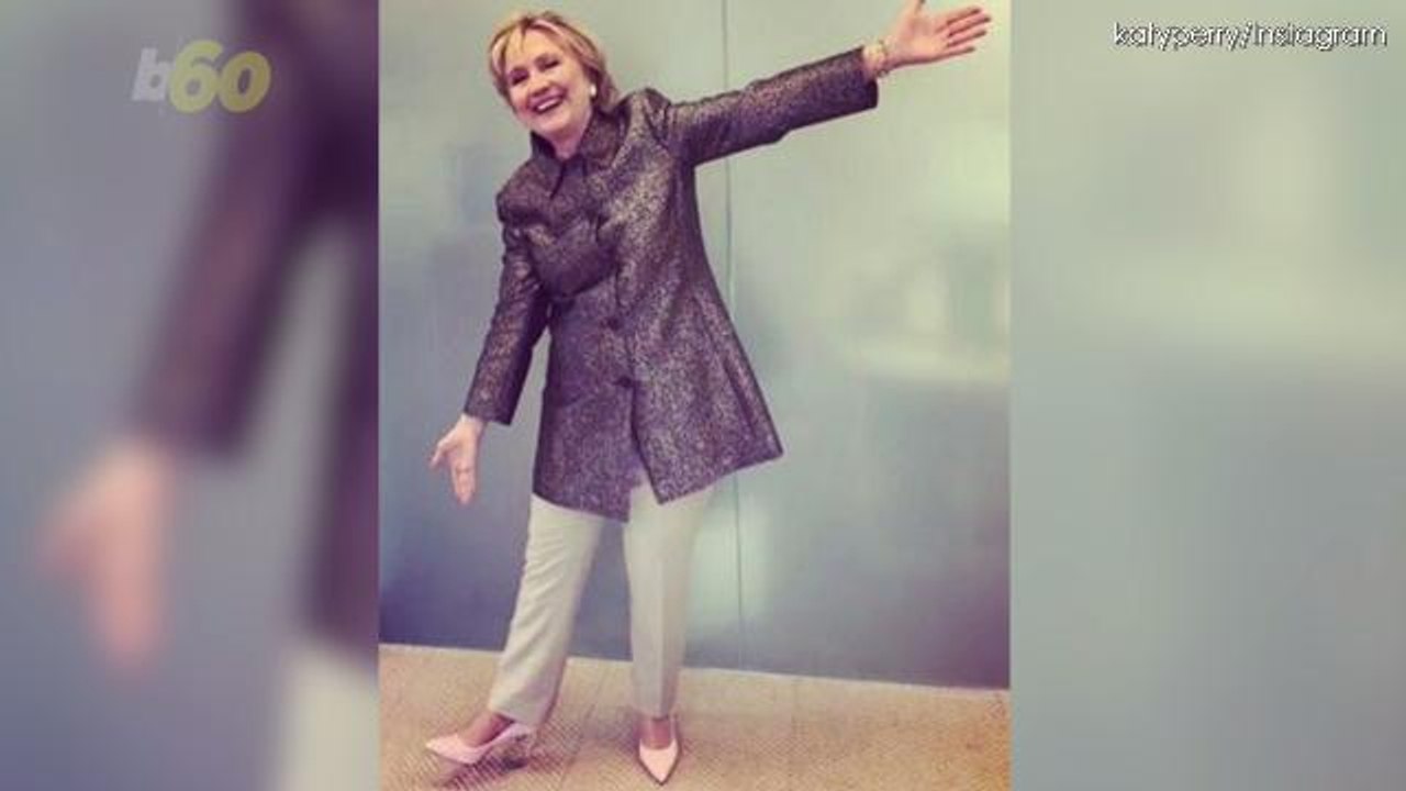 Hillary Clinton Models Heels Dubbed 'The Hillar...