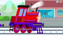 The Little Train - Learn Colors & Shapes - Educational Videos - Trains & Cars Cartoons for children