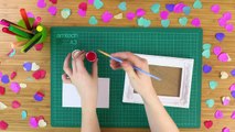 How To Make a   Frame for Valentine's Day ❤ Valentines Craft Ideas  _