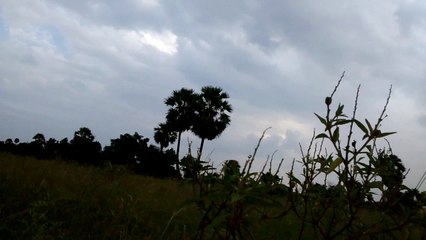 Time Lapse clouds passing