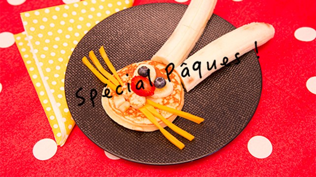 Spécial Pâques ! Le Lapin (pancakes)