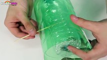 How to make an Orange Juice Squ stic Bottle - Amazing DIY Projects - HooplaKid