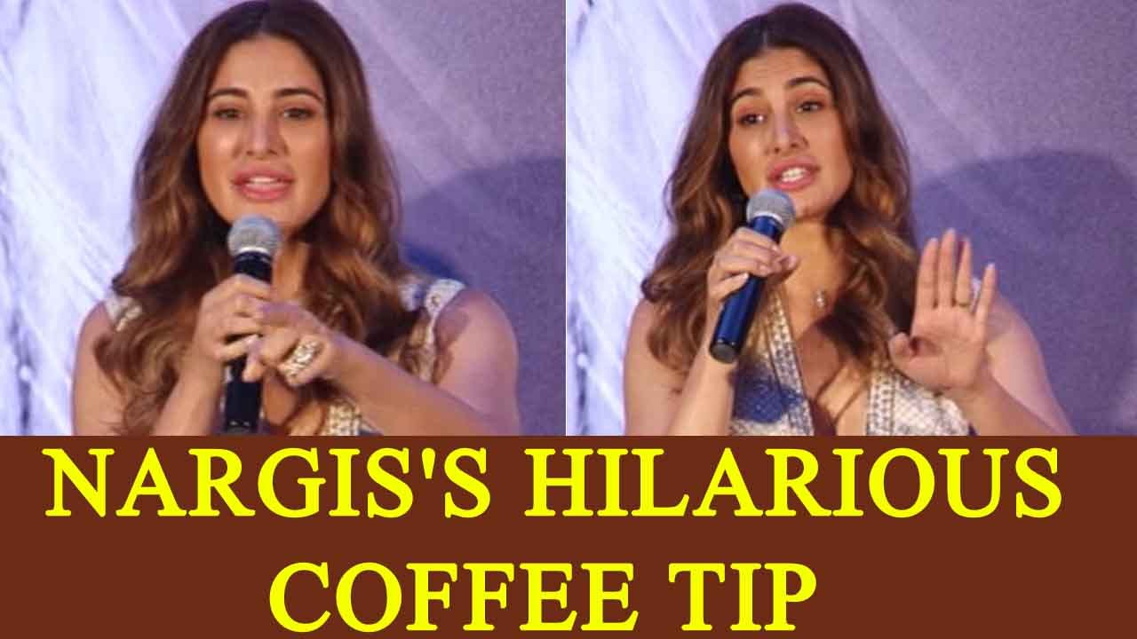Nargis Fakhri giving Coffee Date tip and It's Hillarious; Watch Video | FilmiBeat
