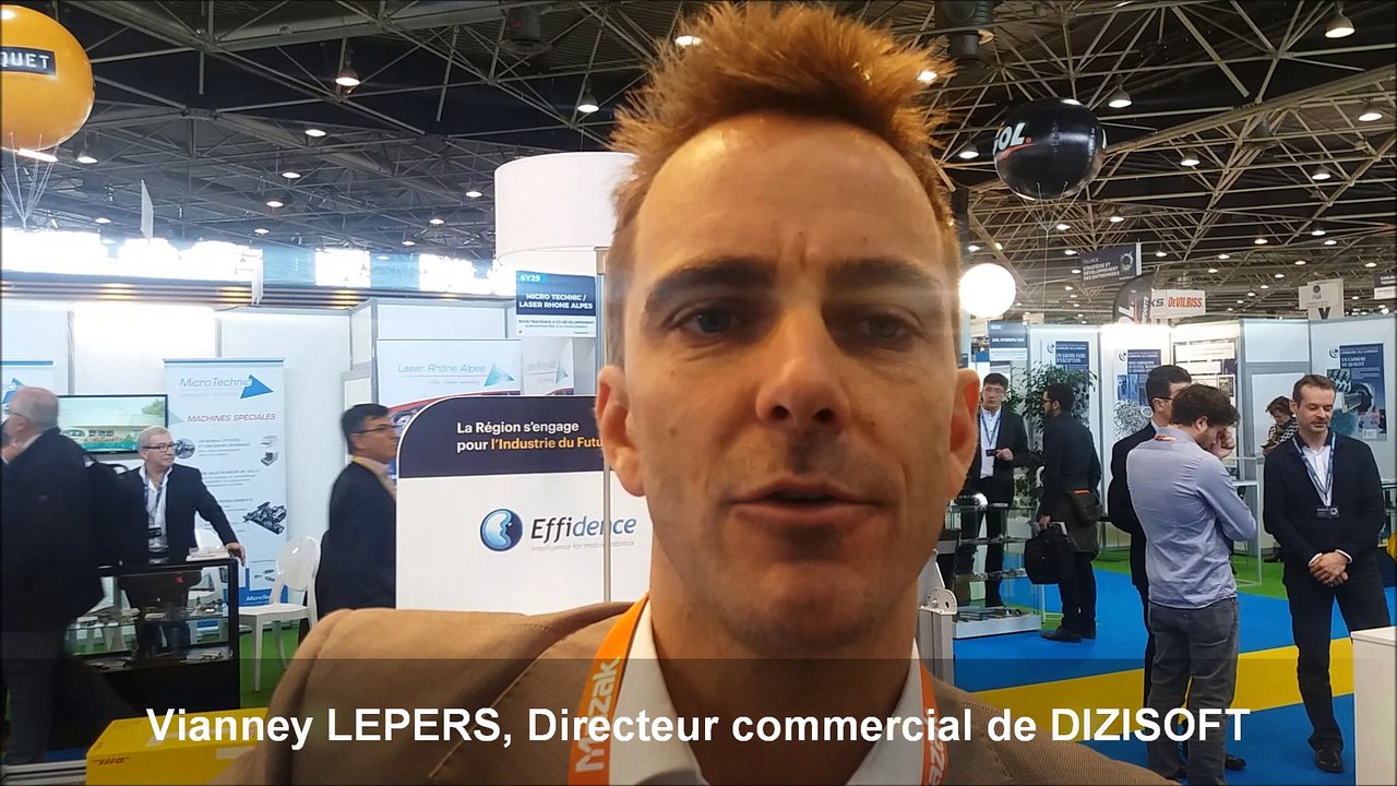 Industrie du futur : Vianney LEPERS, Directeur commercial de DIZISOFT