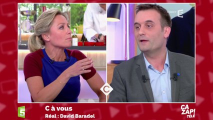 Florian Philippot s'en prend (encore) à Anne-Sophie Lapix