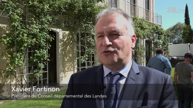 Xavier Fortinon nouveau Président du Conseil départemental des Landes