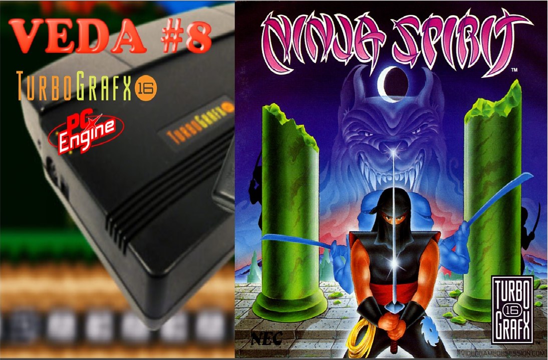 VEDA #8 Ninja spirit - PC Engine
