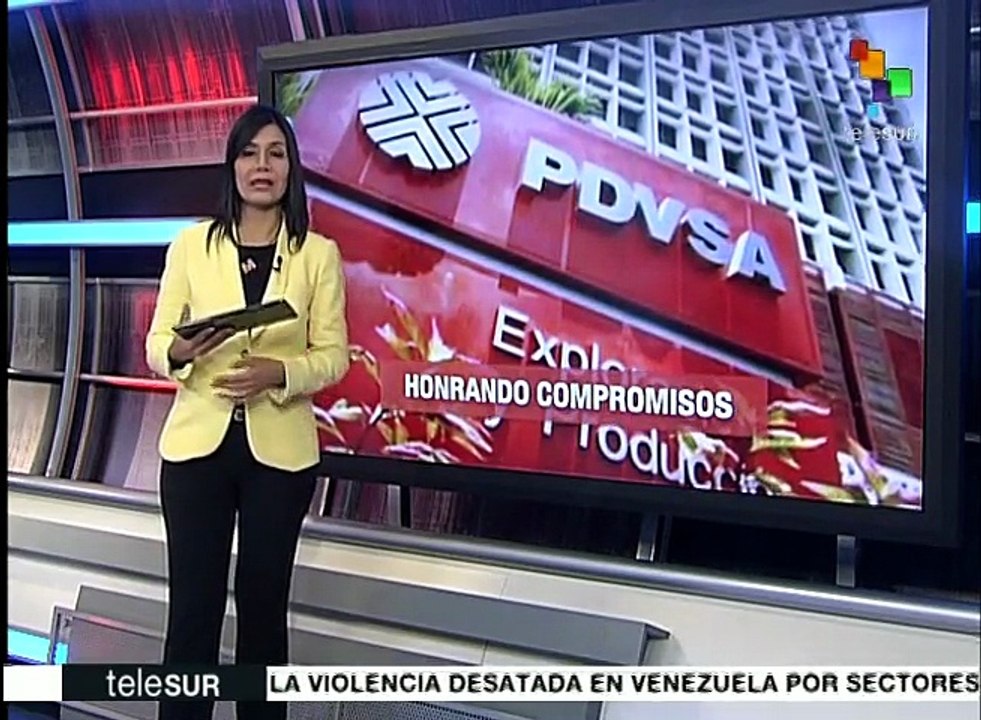 Paga petrolera PDVSA a tenedores de bonos deuda e intereses