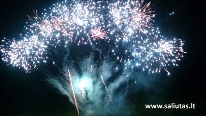 Profesionalus fejerverkas "Fejerverkų lietus"