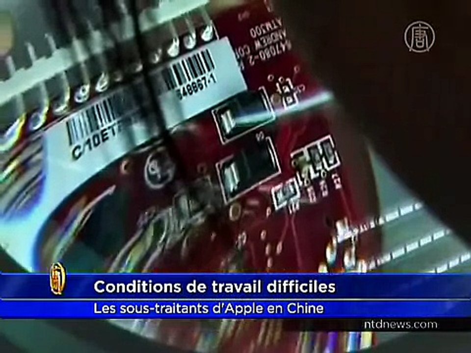 Les conditions de travail chez les sous-traitants d'Apple en Chine