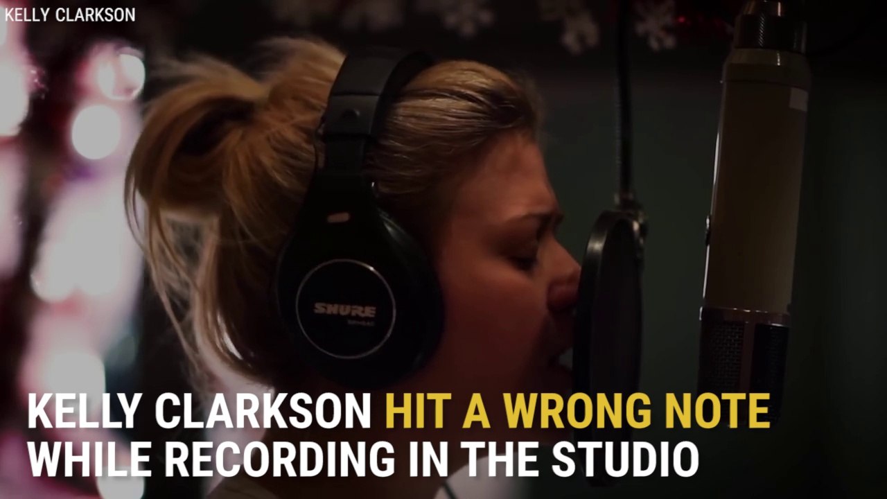 Kelly Clarkson Had The Best Reaction To Hitting A Wrong Note