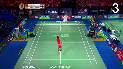 2017 Best Trick Shot and Highlights of Viktor Axelsen-Badminton