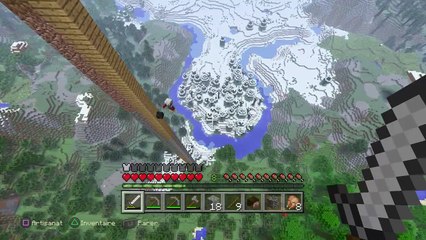 Live :  minecraft avec  mon pote Fauxbanquier troll (38)