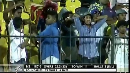 20 of last over - highest last over chase in cricket by Mcculum - Dhoni style finish.