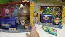 NEW DISNES VET PET SQUIBBLES and STUFFY VET PET BAG PLAYSET Toy Surprise