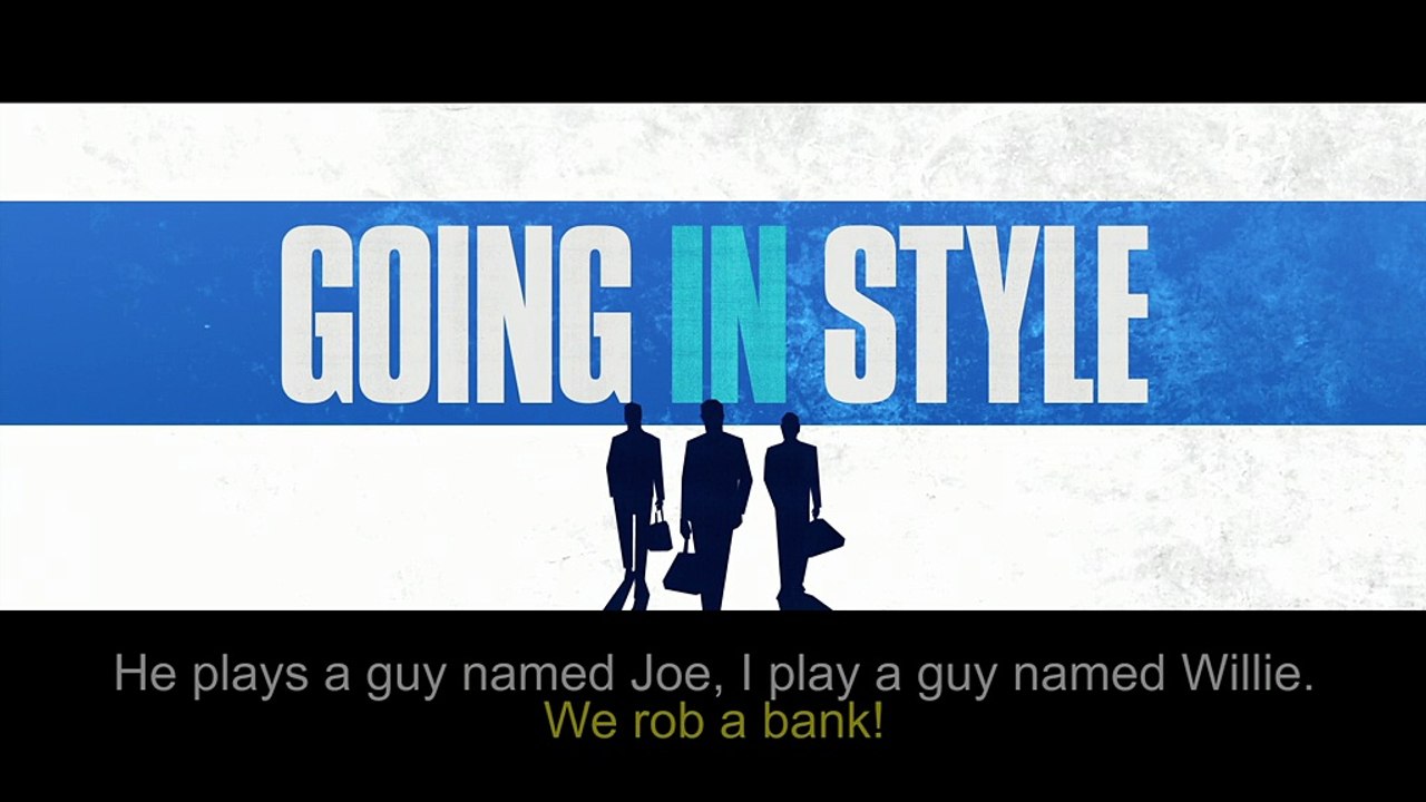 Going In Style - Social - Exclusive Teaser Interview with Morgan Freeman & Michael Caine