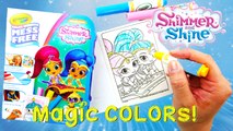 Color Wonder Shimmer and Shine Magical Coloring Travel Set | Evies Toy House