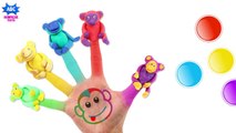Learn Colors for Children  Finger Family Song _ Animal Finger Family Nu