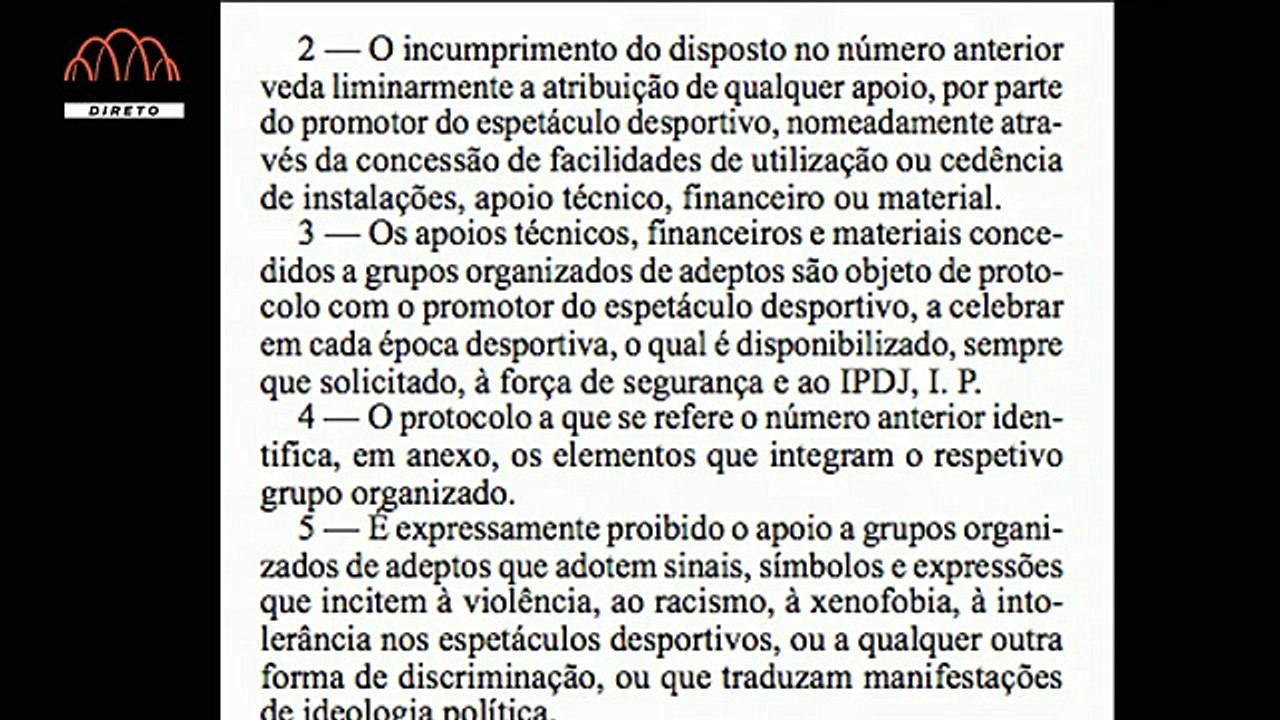 ver as consequências para o apoio a claques