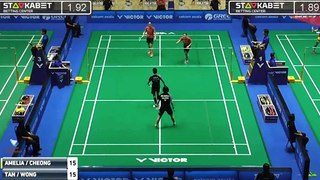 【2017 Malaysia Masters】 R16 WD AMELIA/CHEONG Ching Yik vs TAN Wei Han /Crystal Wong Jia Ying