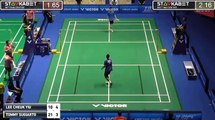 【2017 Malaysia Masters】 R16 MS LEE Cheuk Yiu vs Tommy SUGIARTO