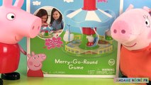 Peppa Pig Jouets Manège Le Carrousel de Peppa Fairground Ride Game Merry-Go-Round