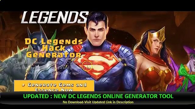 DC Legends Cheats Hack Tool Unlimited Gems and Essence Instant 100% Fast and Safe1